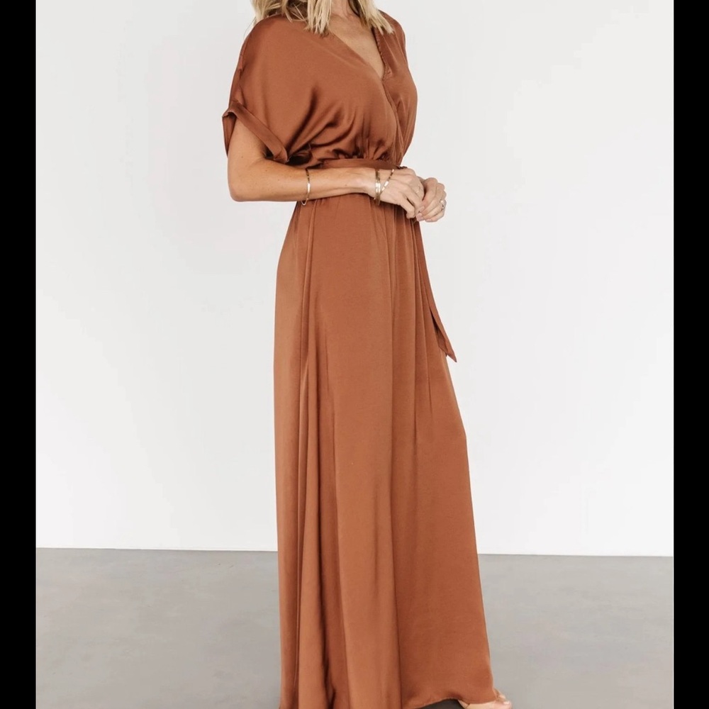 Baltic Born Sorenson Maxi Bronze Dress